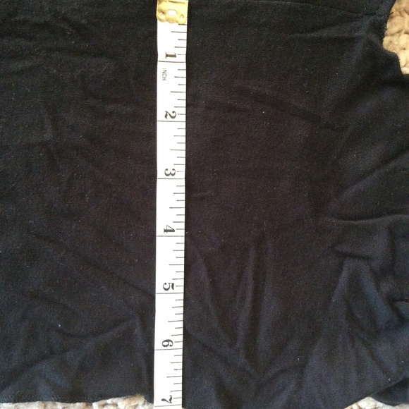 Love & Legend (collab w/ Nadia Aboulhosn) Cute Black Grommet Crop Top Sz. X - Picture 11 of 16